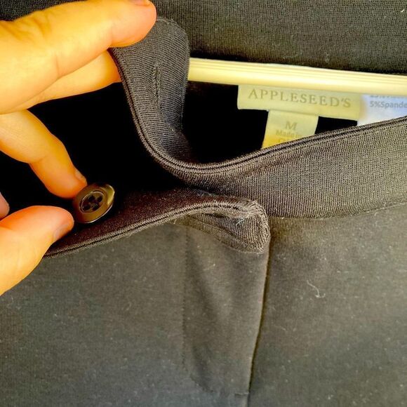 Appleseed’s Strait Leg Mid-rise Stretch Dress Pants/slacks Career Wear - Picture 5 of 6